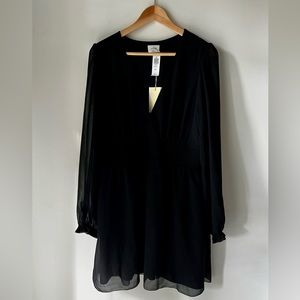 BNWT Aritzia Wilfred Wistful Dress - Black - Size XL